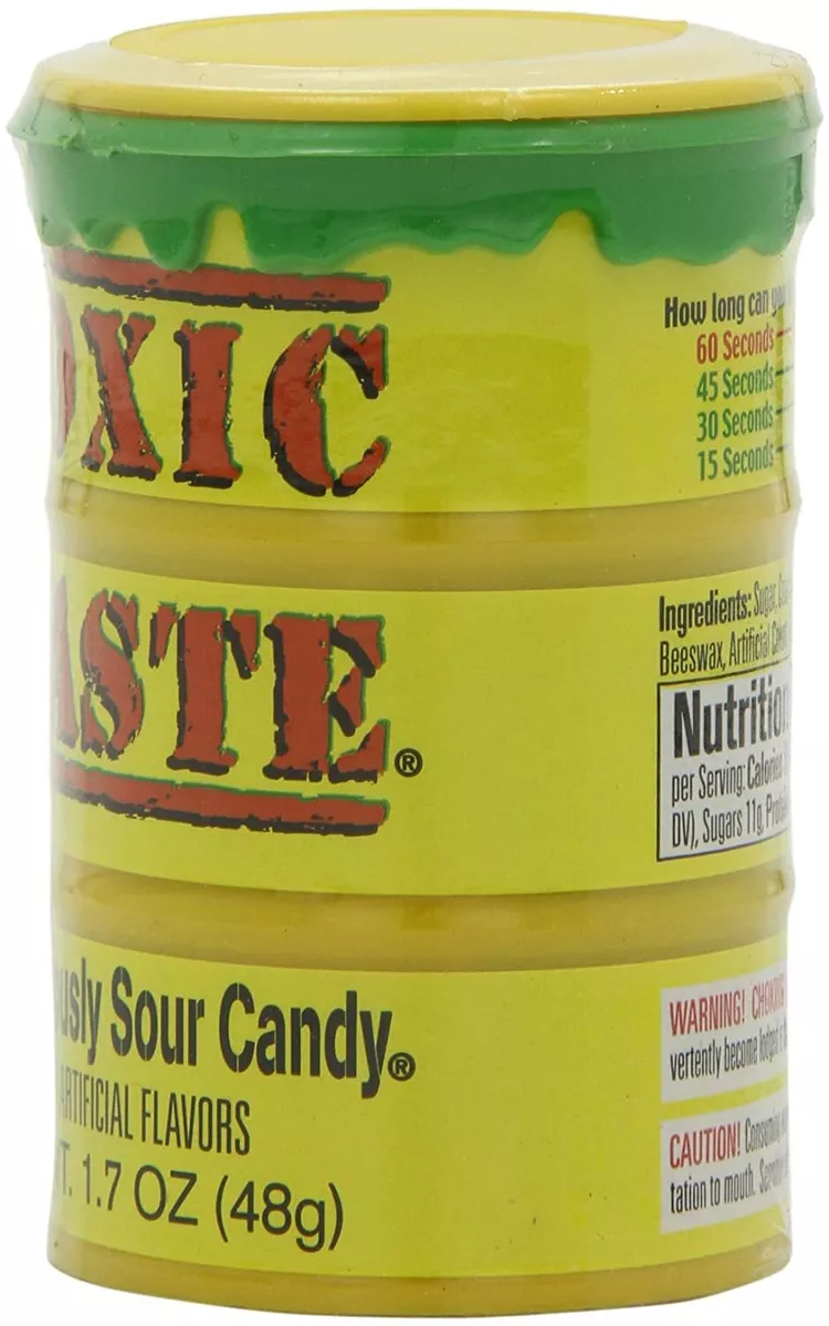 SOUR CANDY DRUM TOXIC WASTE 1.7oz