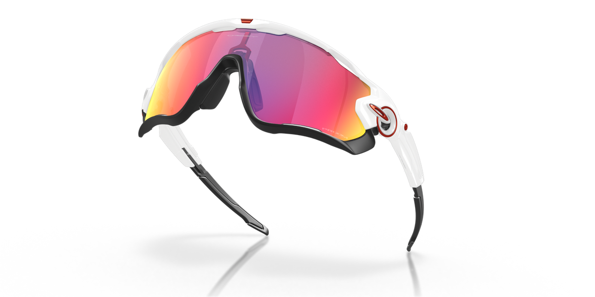 Oakley Jawbreaker Polished White/Prizm Road Men's Sunglasses