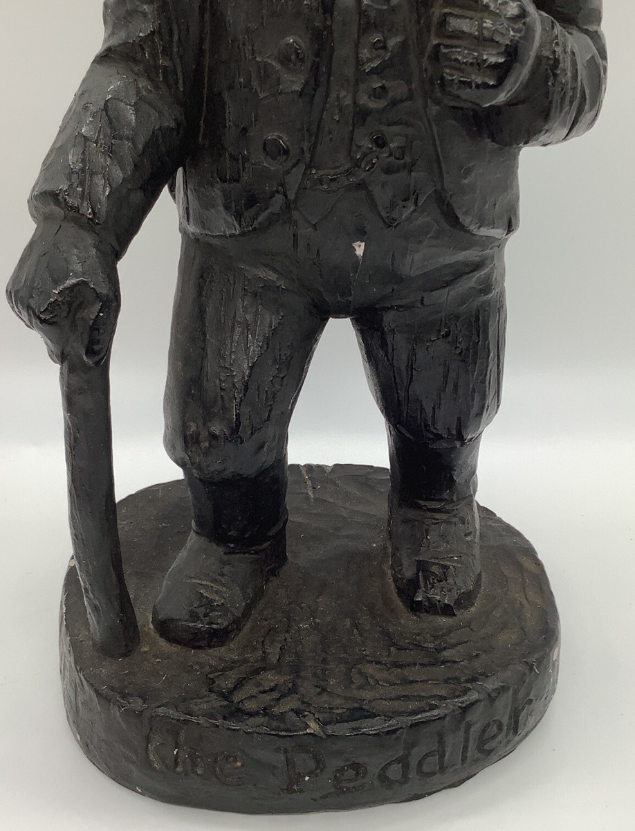 the peddler by austin products 1969 black finish sculptures