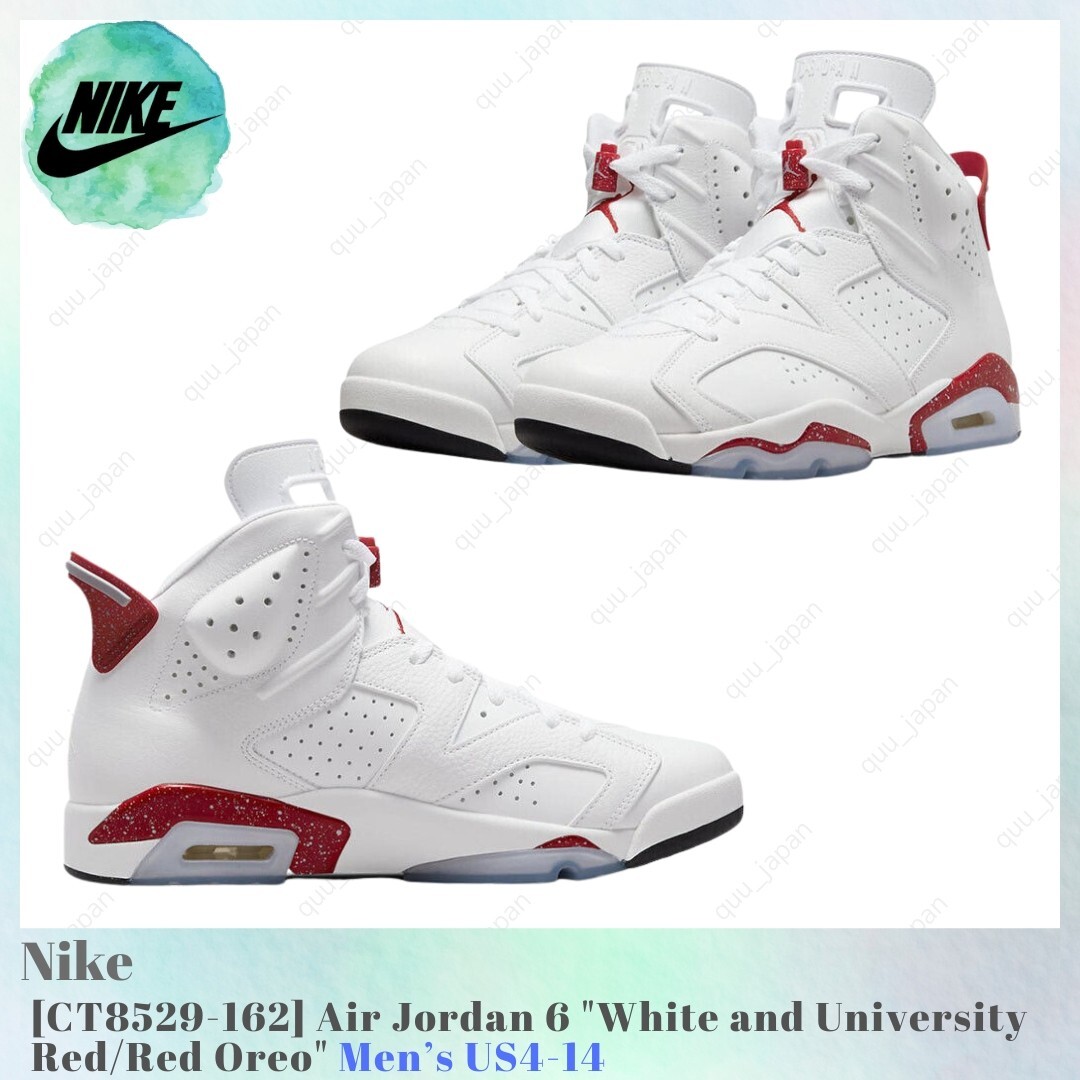Nike Air Jordan 6ホワイト/ユニバーシティ レッド/レッドオレオ ct8529-162_1.jpg