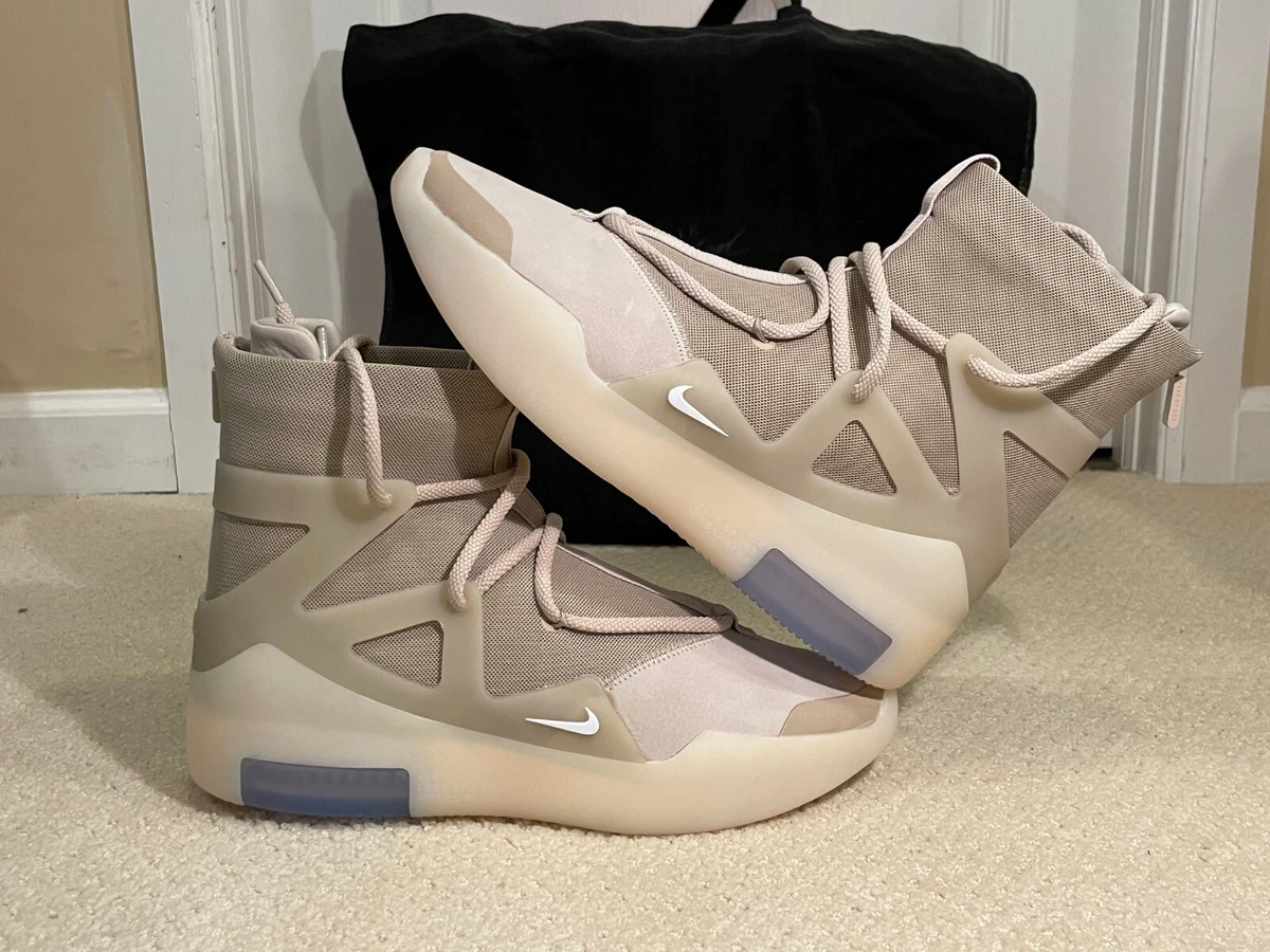 Nike Air Fear of God 1 Oatmeal AR4237-900 | Size 9.5M / 11W | eBay