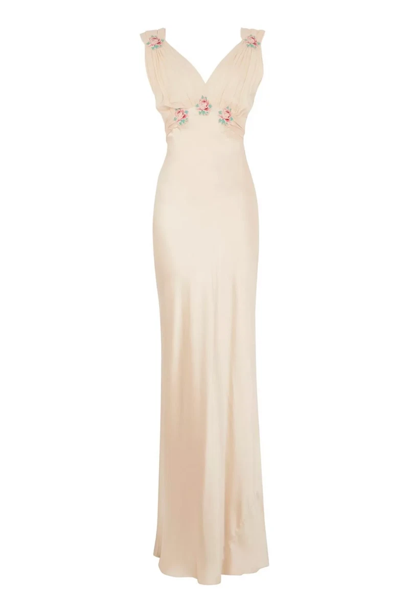 Topshop nude dress sale