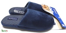 DEFONSECA Ciabatte pantofole uomo invernali tessuto gomma ROMA TOP M 901  Blu