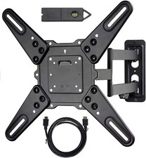 Full Motion TV Wall Mount for 26 29 32 37 39 40 42 46 47 48 50 52 55 60" LED wt8