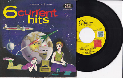 V.A. - 6 Hits On Each Record (Steven Mark, Jack Richards...) 7'' EP 45 US-Press.
