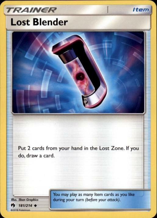 2x (SM08-181) Lost Blender (U) Pokemon Lost Thunder Card # 181
