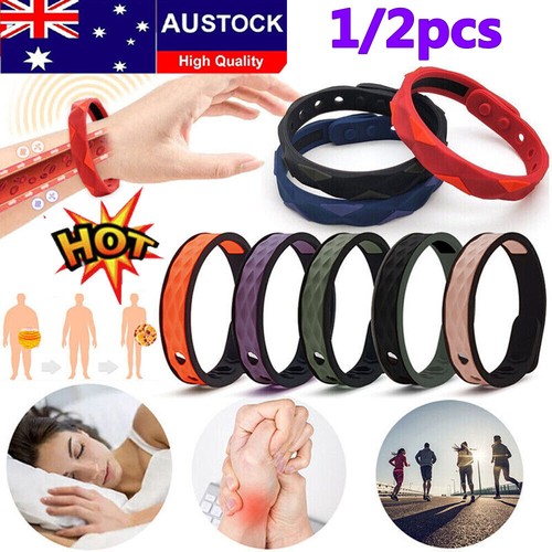 Redup Braccialetti A Infrarossi Lontani E Ioni Negativi - 4 Bracciali Per Circolazione Sanguigna, Antistatici, Colorati - Foto 11