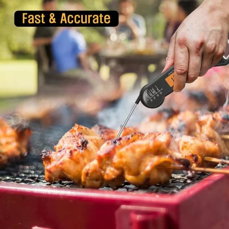 Meat Thermometer Digital, Instant Read Meat Thermometer for Cooking and