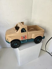 Vintage 1995 Hasbro "Tonka Farms" Brown Pickup Truck. Well Made Truck