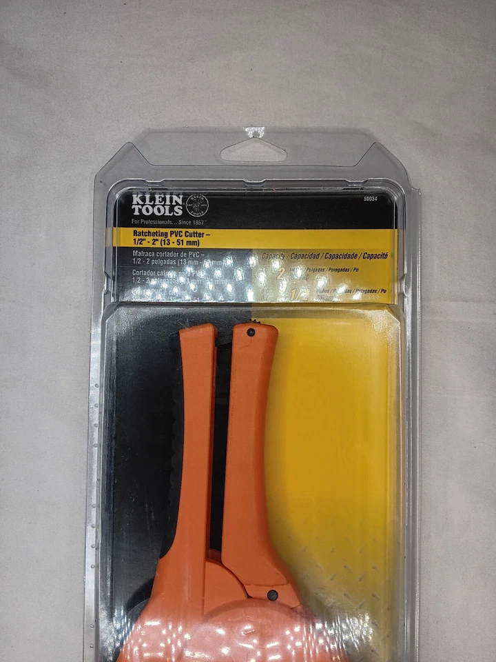 50034 Ratcheting PVC Cutter 1/2"- 2"- NEW - Image 2 of 3