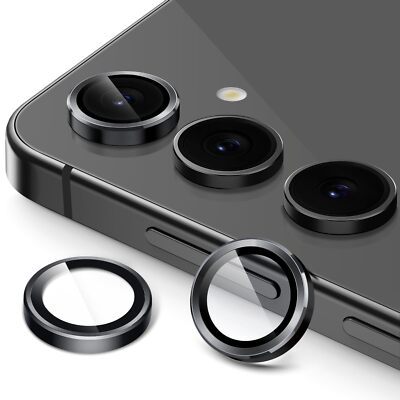 Camera Lens Protector for Samsung Galaxy S24 FE, Metal Individual Ring, 1 Set