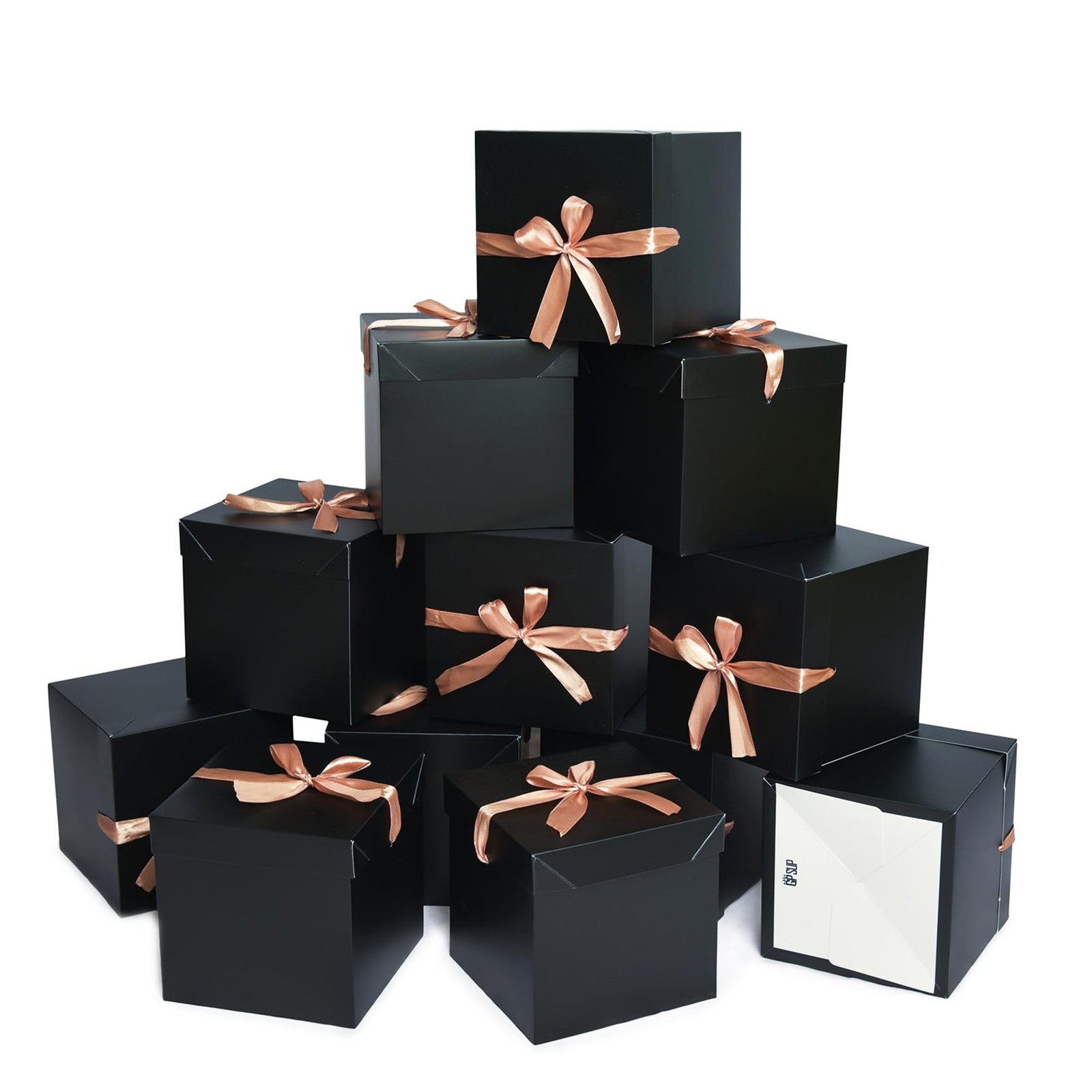 Es With Lids Square Cardboard Wedding Birthday 6x6x6 Inch 12