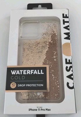 Case-Mate iPhone 11 Pro Max Waterfall Case | Gold Waterfall