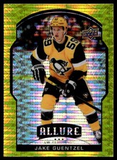 2020-21 Upper Deck Allure Yellow Taxi Jake Guentzel Pittsburgh Penguins #3
