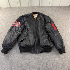 Alpha Industry Yeezus Tour Jacket Mens 2XL Black MA-1 Bomber Limited Edition