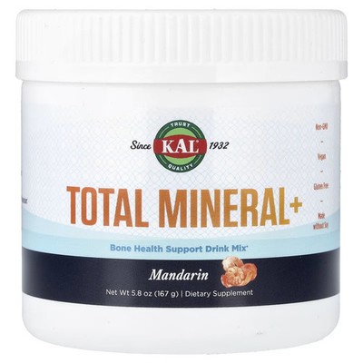2 X KAL, Total Mineral+, Mandarin, 5.8 oz (167 g)-Worldwide