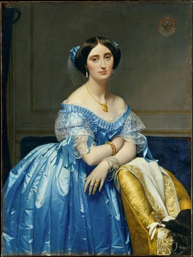 Jean Auguste Dominique Ingres Hand-painted oil painting Princesse de Broglie