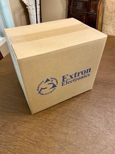 NEW Factory Sealed  Extron Cable Cubby 1202 Brushed Aluminum, NO AC, 70-1184-08