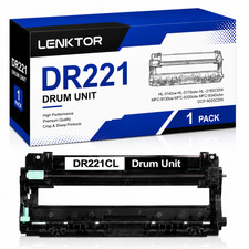 DR221CL 1BK Drum Unit for HL-3140CW 3150CDW 3170CDW 3180CDW MFC-9130CW 9330CDW