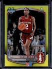2025 Bowman Basketball Yellow Refractor Hailee Swain #BCP-38