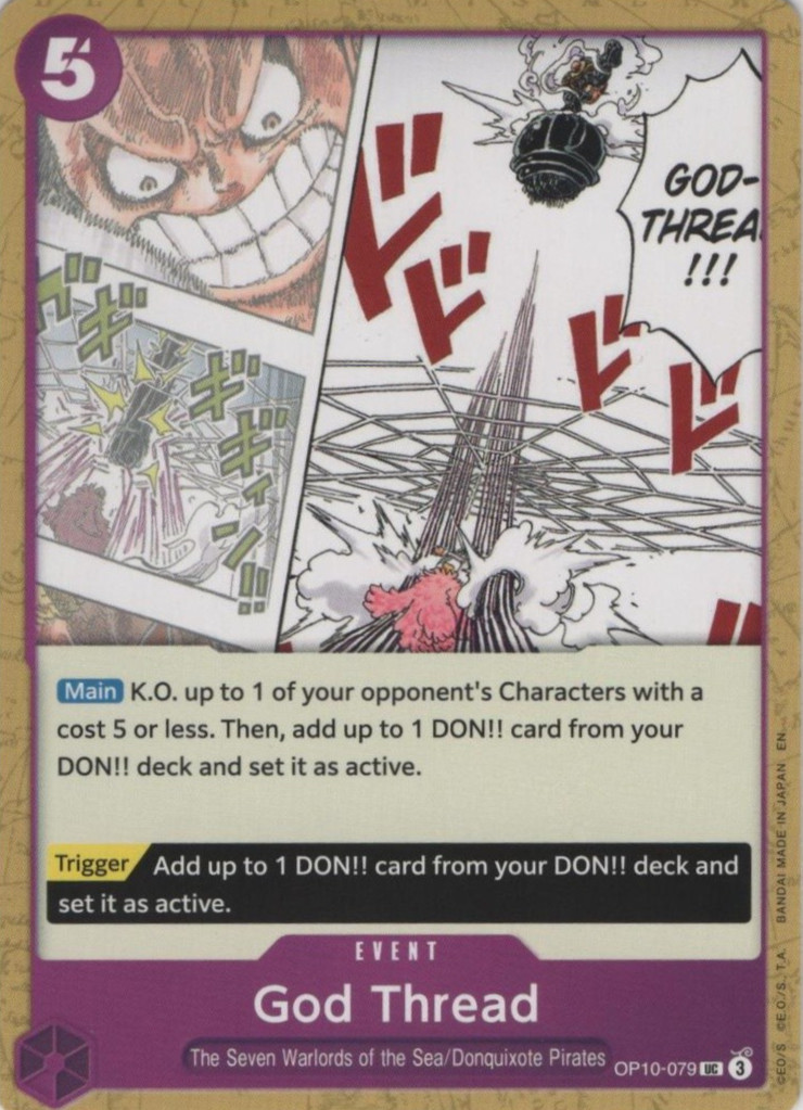 Kingdoms of Intrigue #OP04-037 Flapping Thread