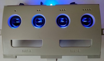 Nintendo GameCube Controller Port Custom LED Mod GC NGC Ersatz Japan