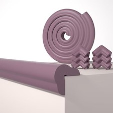 Edge Protector for Baby Proofing, 6.6FT 0.67 Th L-Shape Air Buffering Soft