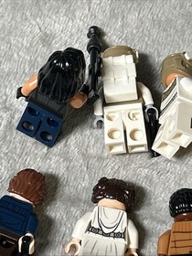 lot of 6 lego star wars minifigures Sw1021 Sw0676 Sw1036 Sw1058 Sw1185 Sw1188