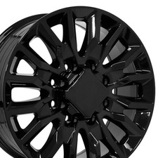 Single Cv59b 20x8.5 Black Wheel 8x180 44et Fit Chevy Silverado 2500 Single Cv59b 20x8.5 Black Wheel 8x180 44et Fit Chevy Silverado 2500
