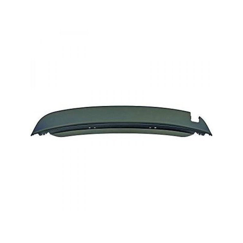 Spoiler de pare-choc arrière pour Volkswagen Golf 6 de 2008 à 2012 en ABS noir