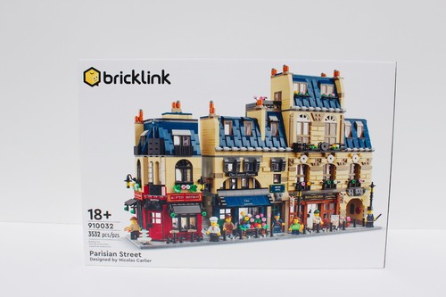 LEGO BrickLink Designer Program PARISIAN STREET (910032) New in Sealed Box - Picture 1 of 6