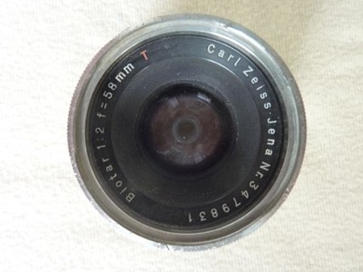 Carl Zeiss Jena Objektiv 3479831 Biotar 1:2 f=58mm T