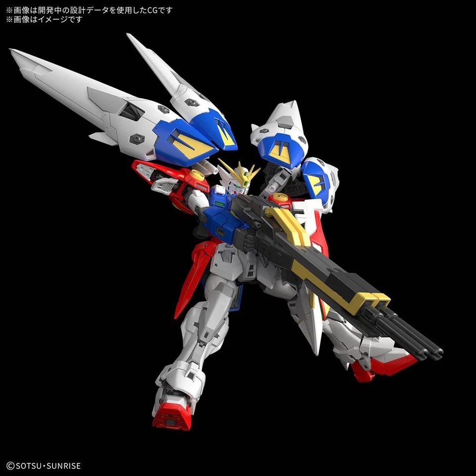 Kit Modelo Bandai RG #43 Wing Gundam Zero XXXG-00W0 RG Escala 1/144 Foto 3 de 4