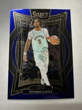 2024-25 Panini Select - Concourse Stephon Castle #72 (RC) Spurs