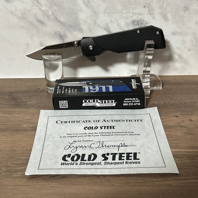COLD Steel 1911 Black Folding Pocket Linerlock Made In Taiwan NIB