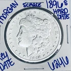 1896 S MORGAN SILVER DOLLAR AUTHENTIC U.S. MINT COIN RARE KEY DATE 6246