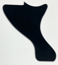Black Pickguard Scratch Plate Fit Gibson LP Jr.Les Paul Junior Blank Guitar