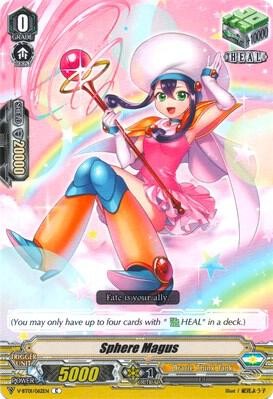 Sphere Magus V-BT01/062EN Common V-BT01: Unite! Team Q4 Cardfight!! Vanguard NM
