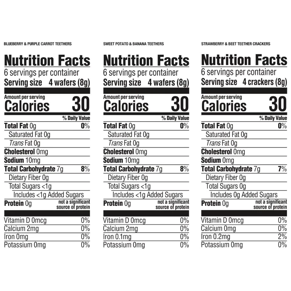 HappyBABY Organics Teethers & Teether Crackers, Variety Pack, 36 ct. - Image 2 of 4