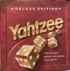 Vintage 1997 Deluxe Yahtzee Board Game Felt Lined Tray Milton Bradley Complete