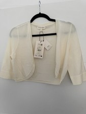Phase Eight Riah Knitted Bolero Cardigan Shrug Size S UK 10 RRP £45