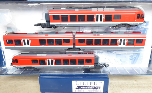 Liliput 133970 Br 429 Flirt-Regionaltriebwagen 4-teil.Epoche 5/6 DB Ag Dss + LED - Photo 1 sur 7