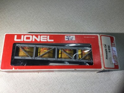 Lionel Pineapple Car  No.  6-9132.  NIB.  Very nice!