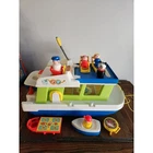Vintage Fisher Price Happy Houseboat;  98% COMPLETE; 1972 in Box