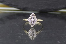 Art Déco Goldring, 750er Gelbgold, 18 Karat