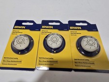 3- IRWIN BullsEye LEVEL Circular Round Shape ...