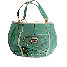 Kathy Van Zeeland Bag Pre-Owned Green Good Condition