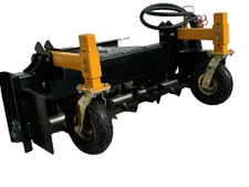 Mini Skid Steer Harley Rake Soil Conditioner Attachment for Toro Dingo+More
