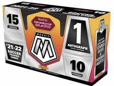 2021-22 Panini Mosaic Road To FIFA WORLD CUP SOCCER HOBBY BOX New Factory Sealed