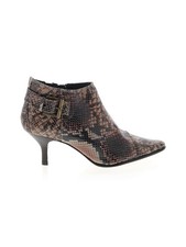Donald J Pliner Women Brown Ankle Boots US 6.5
